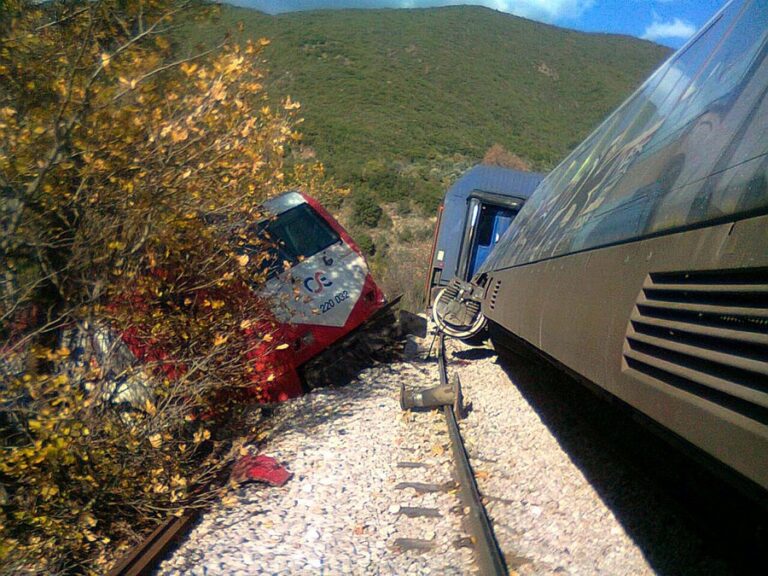 Εκτροχιασμός εμπορικής αμαξοστοιχίας έξω από τη Θεσσαλονίκη