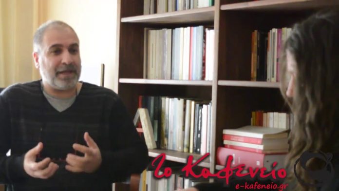 Ο ζωγράφος και συγγραφέας Ανδρέας Μαράτος στο ΚΑΦΕΝΕΙΟ