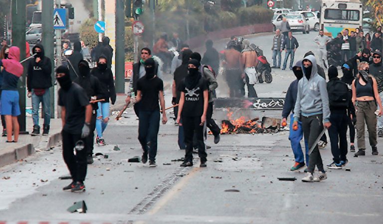 Πεδίο μάχης έγινε η οδός Πατησίων