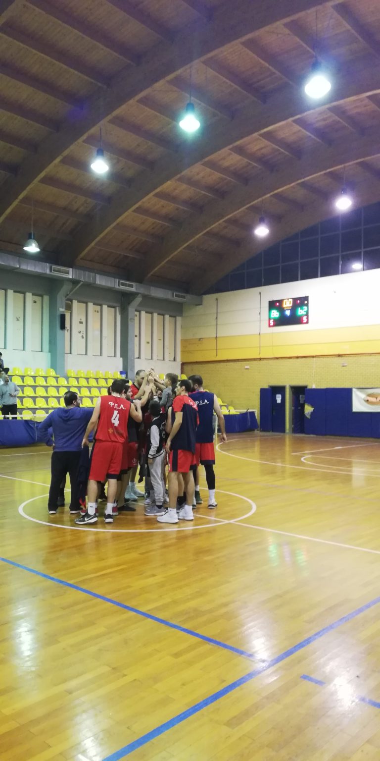 Νίκη για το αντρικό τμημα της ΦΕΑ στο εξ αναβολής παιχνίδι με το Γαλάτσι..
