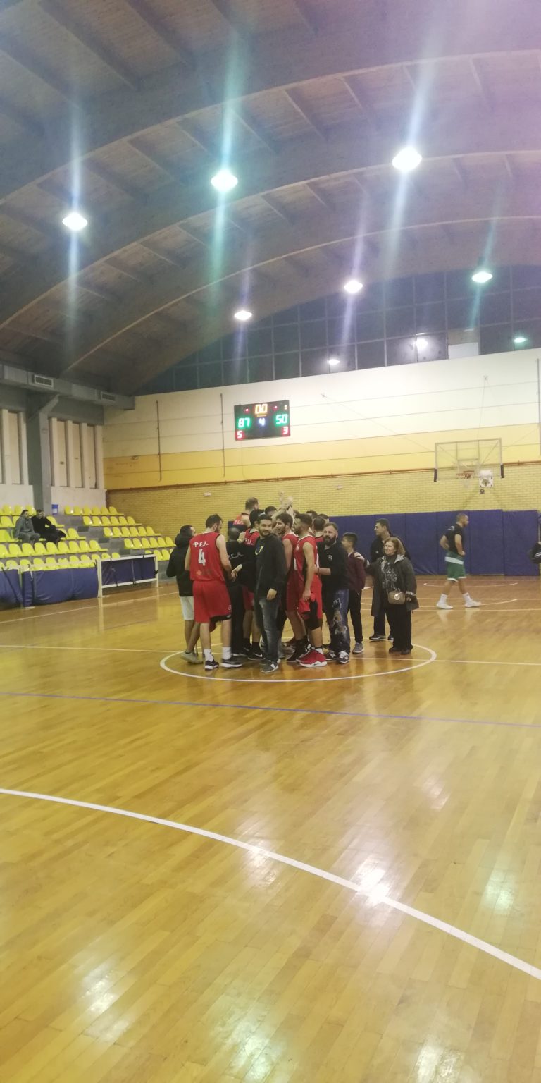 Συνεχίζει δυναμικά με νίκη το αντρικό τμημα της ΦΕΑ..