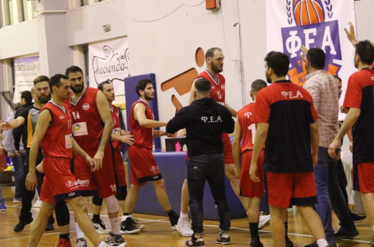 ΓΣ Απόλλων – ΦΕΑ Ν.Φ-Ν.Χ: Δεν κατάφερε να πάρει το ματς η ΦΕΑ