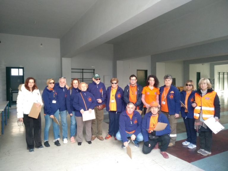 Οι Εθελοντές Πολιτικής Προστασίας Νέας Φιλαδέλφειας σε άσκηση σεισμού με τίτλο «ΤΕΘΡΙΠΠΟΝ ΑΡΜΑ – ΚΤ 2019»