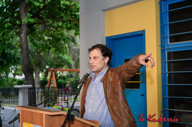 Γέμισαν τα “Σκαλάκια” για την ομιλία του Δημάρχου Άρη Βασιλόπουλου