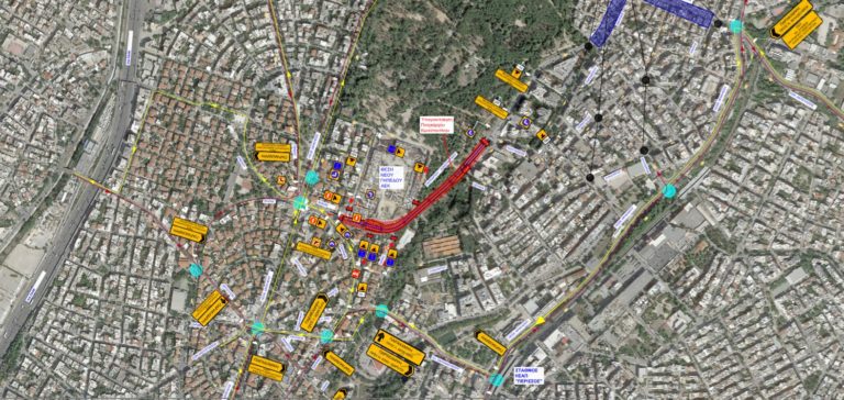 Κυκλοφοριακές ρυθμίσεις κατά την κατασκευή του έργου “ΥΠΟΓΕΙΟΠΟΙΗΣΗ ΤΜΗΜΑΤΟΣ ΟΔΟΥ ΠΑΤΡΙΑΡΧΟΥ ΚΩΝΣΤΑΝΤΙΝΟΥ”