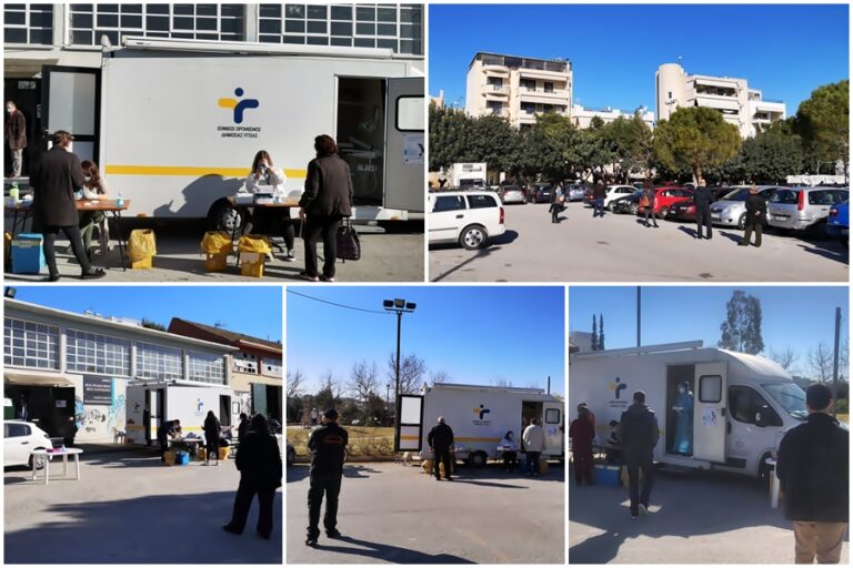 Πραγματοποιήθηκαν οι δωρεάν προληπτικοί έλεγχοι (rapid tests Covid-19) στο Δήμο Νέας Φιλαδέλφειας – Νέας Χαλκηδόνας
