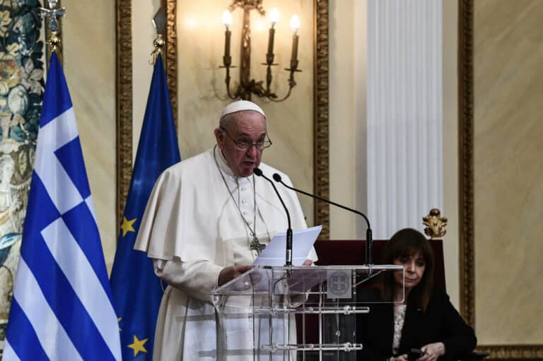 Πάπας Φραγκίσκος: «Χωρίς την Ελλάδα η Ευρώπη και ο κόσμος δεν θα ήταν αυτό που είναι»