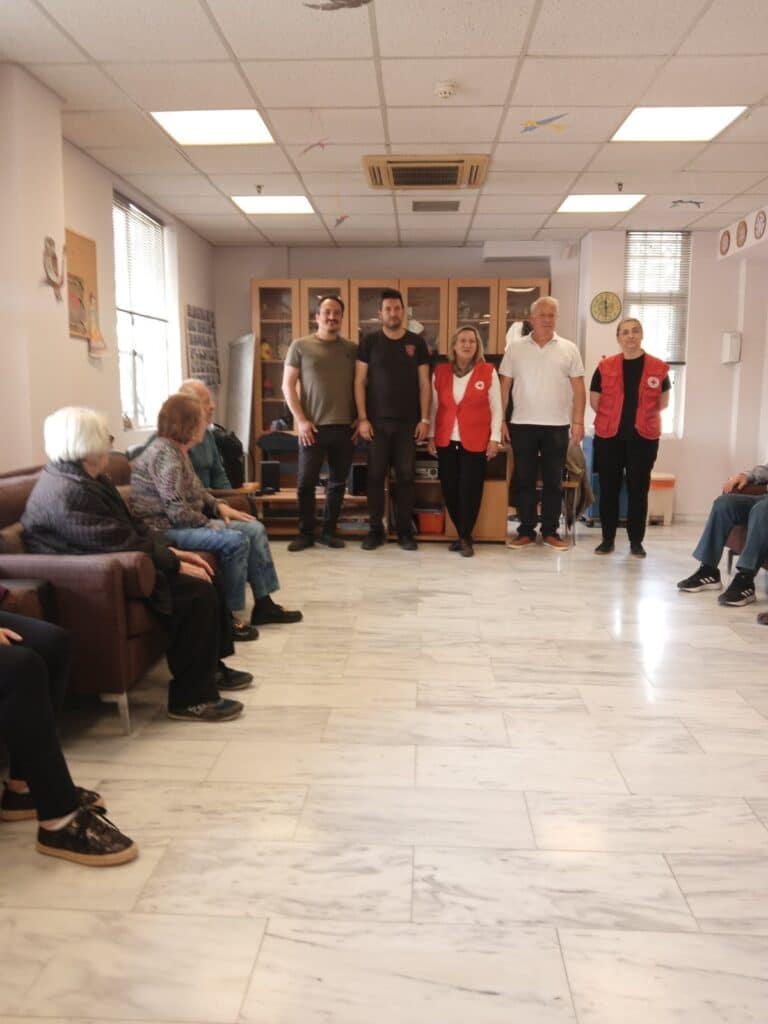 Εκπαίδευση των ωφελουμένων του Κ.Η.Φ.Η στις Πρώτες Βοήθειες από τον Ελληνικό Ερυθρό Σταυρό