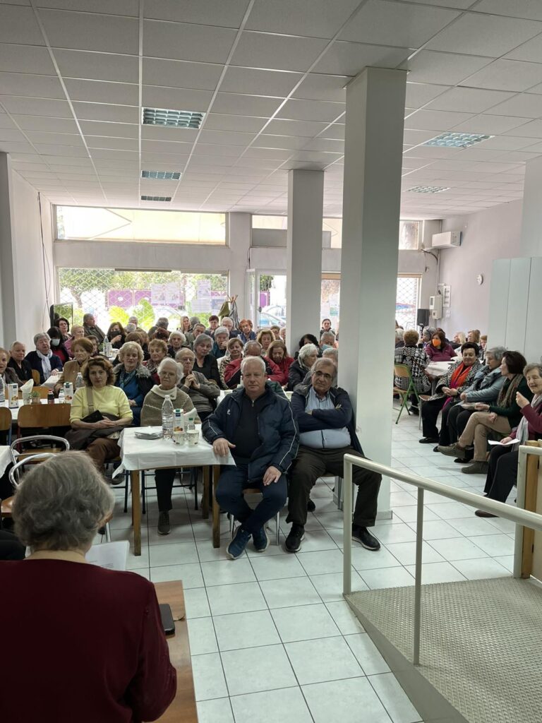 Εκδήλωση για την Παγκόσμια Ημέρα της Γυναίκας στο ΚΑΠΗ Νέας Χαλκηδόνας